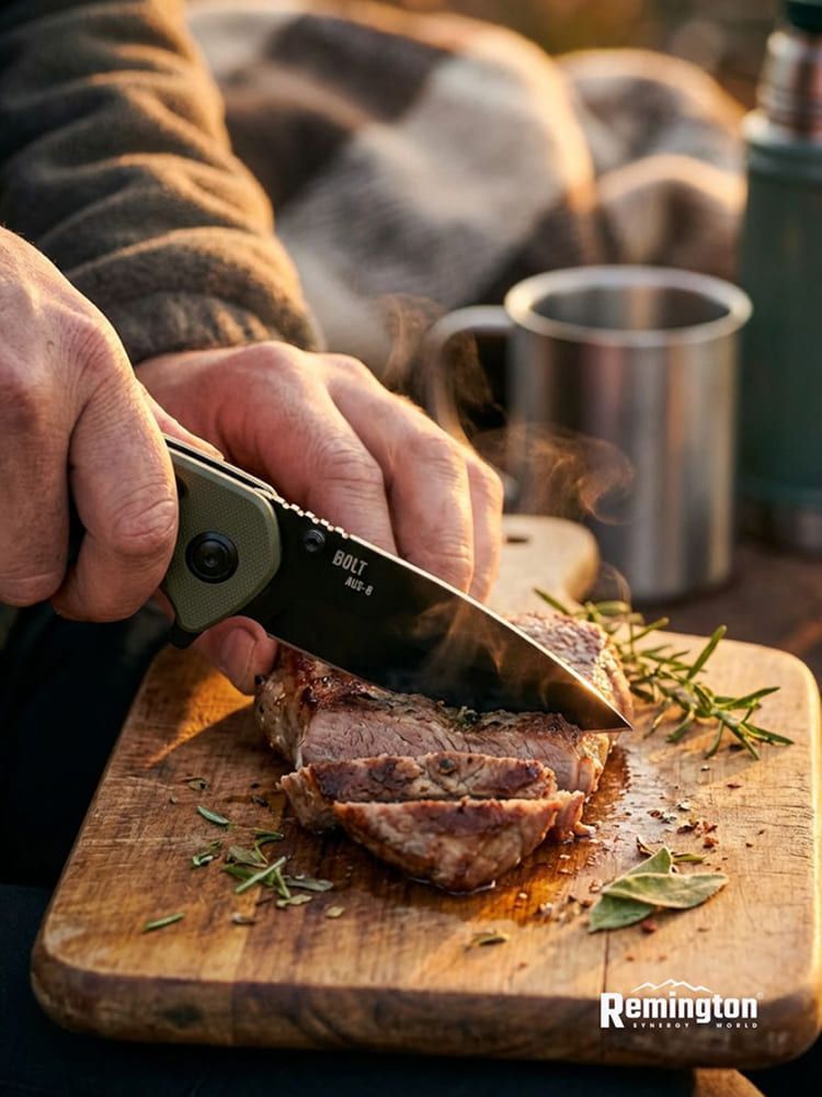 Нож складной туристический Remington Bolt Dark Green
