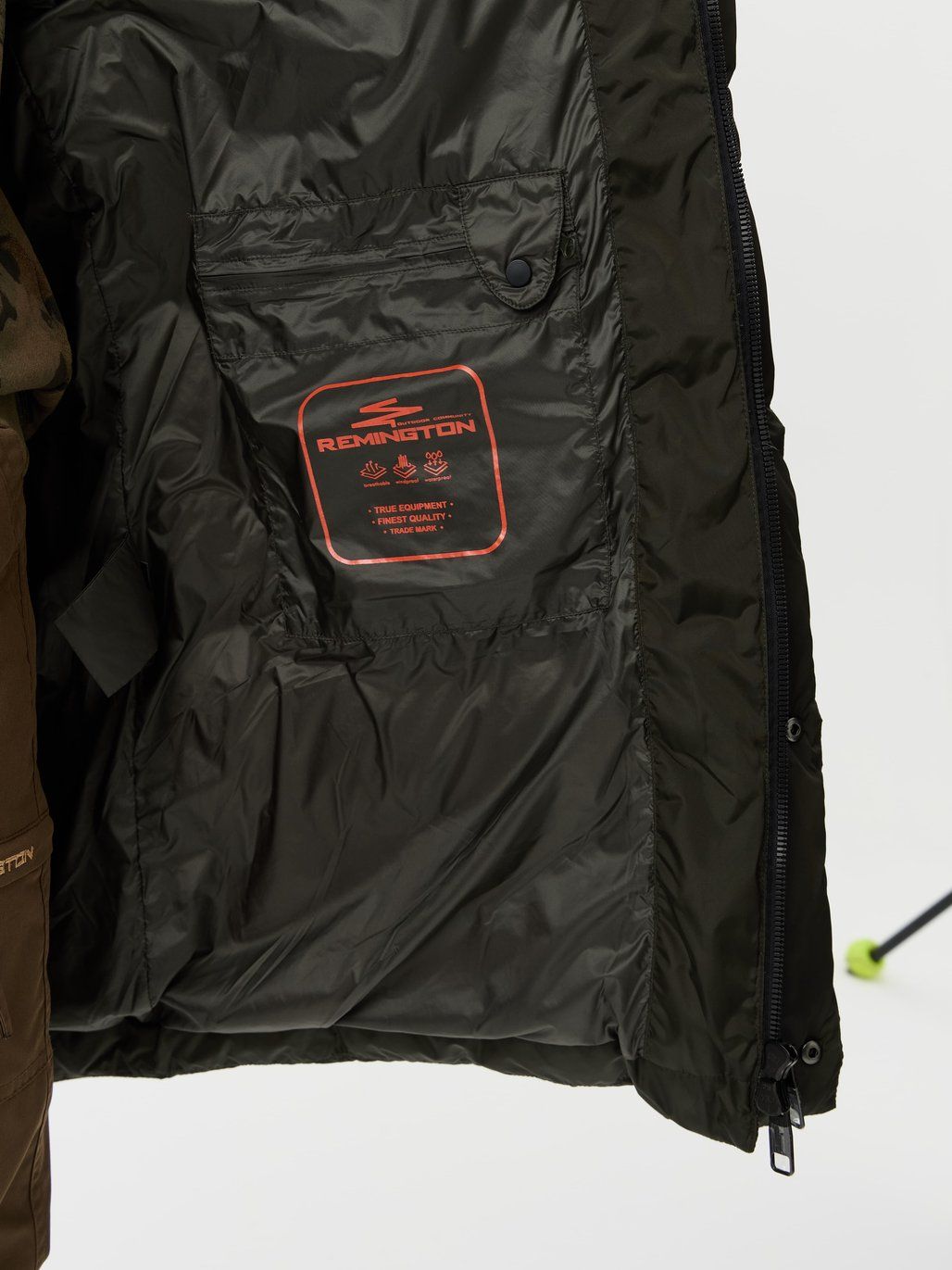 Пальто пуховое мужское Remington DOW3 Green