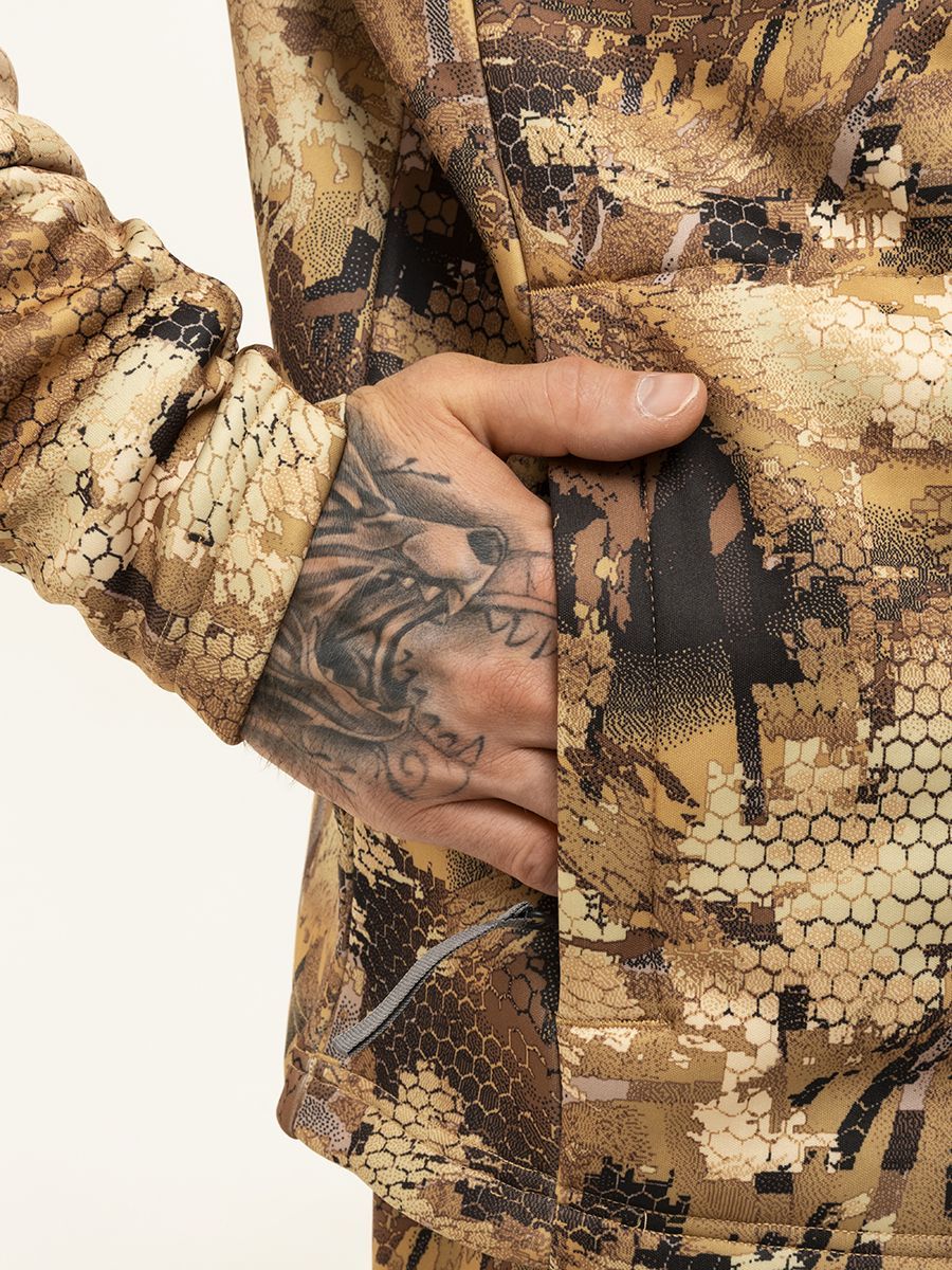 Толстовка Remington Polar Dream FIT Yellow Waterfowl Honeycombs