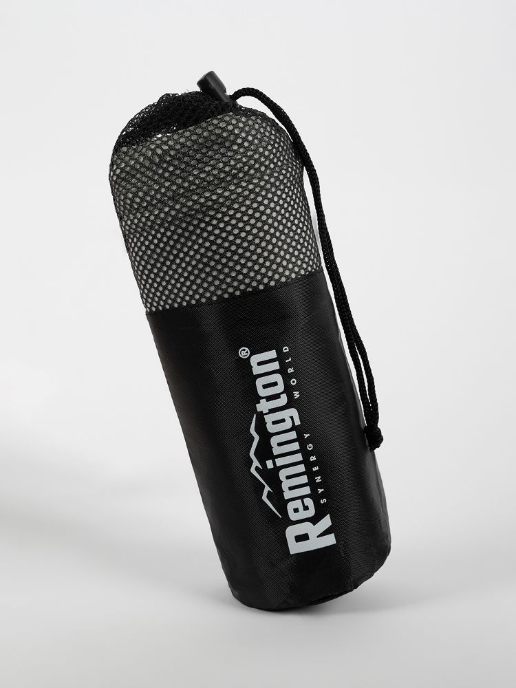 Полотенце Remington из микрофибры, 150*75 см, цвет серый, в сетчатом мешке