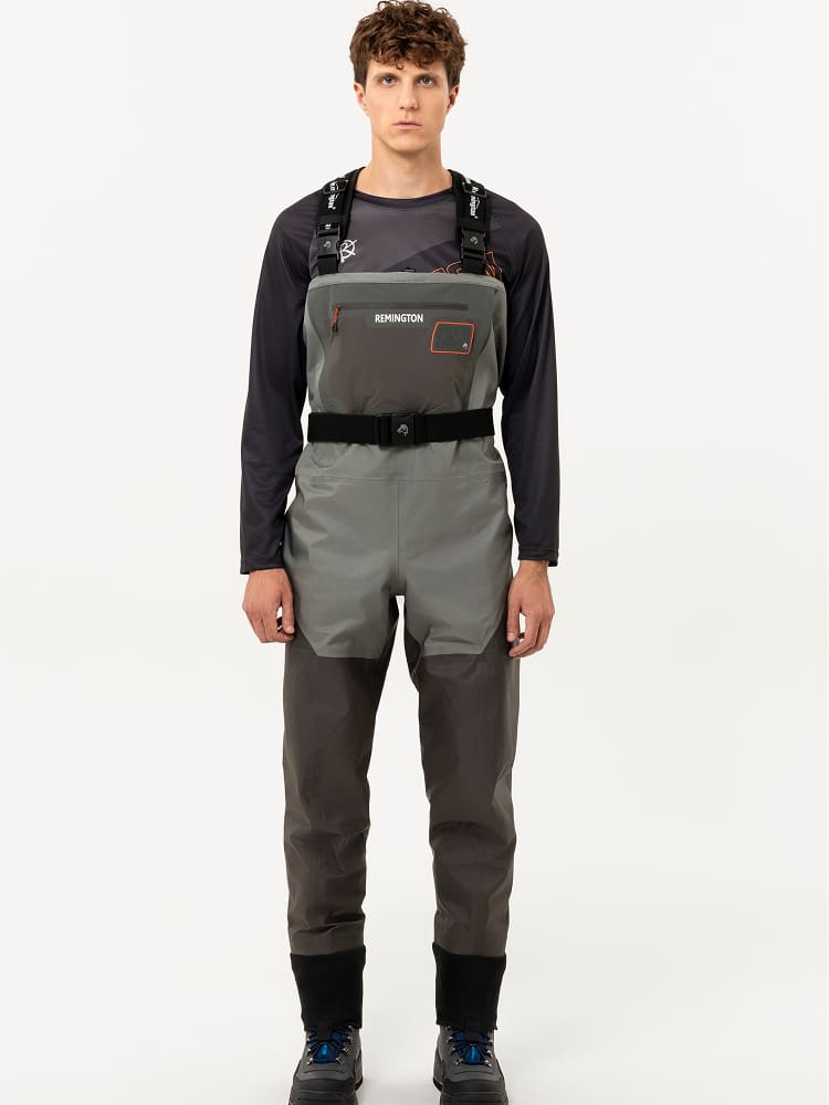 Рыболовные вейдерсы забродные Remington Fishing Rivers Black / Grey