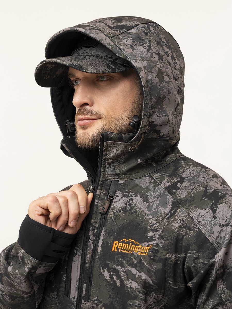 Демисезонный костюм для охоты Remington Himalayan Black Camo