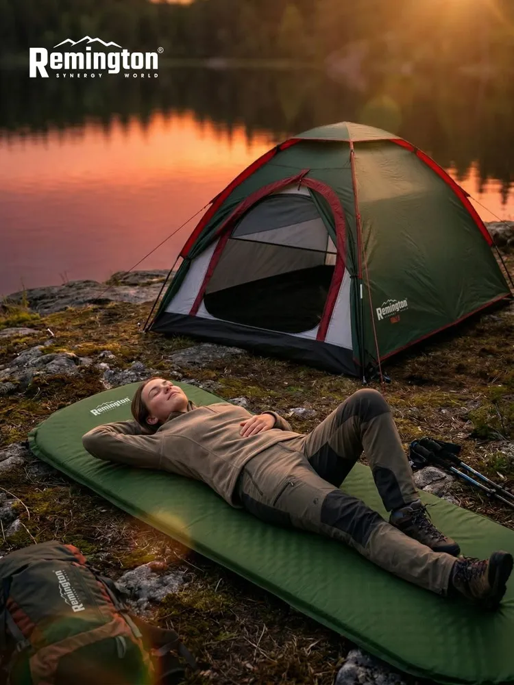 Самонадувающийся коврик Remington 198x63x7  (темно-коричневый)