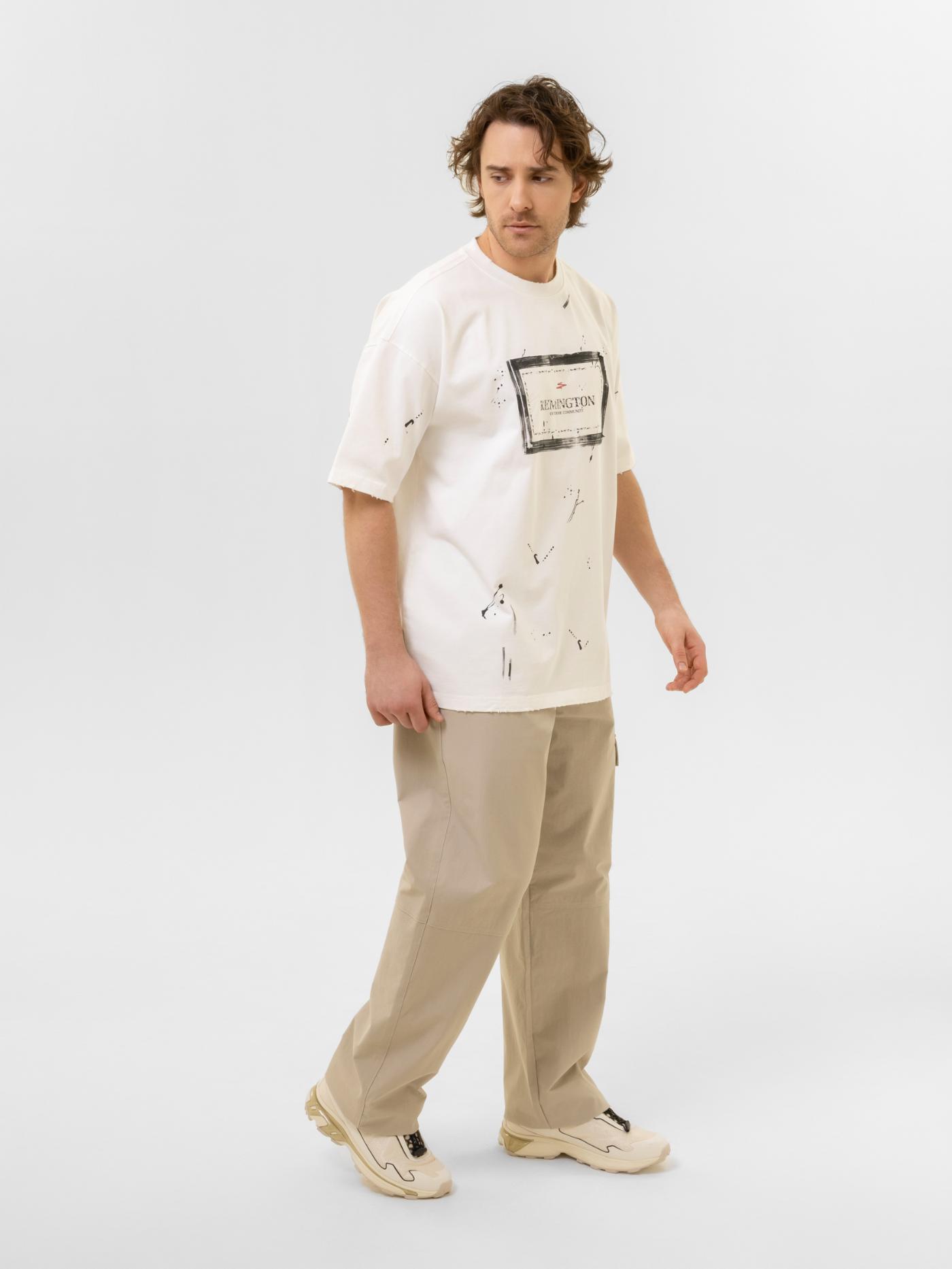 Футболка мужская Remington Abstract Impulse White