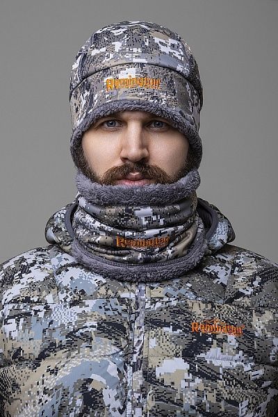 Комплект Remington Tactical Soft Winter forest (Шапка и снуд)