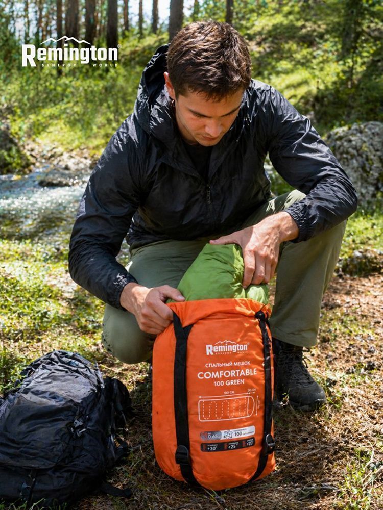 Спальный мешок Remington Comfortable 100 Green