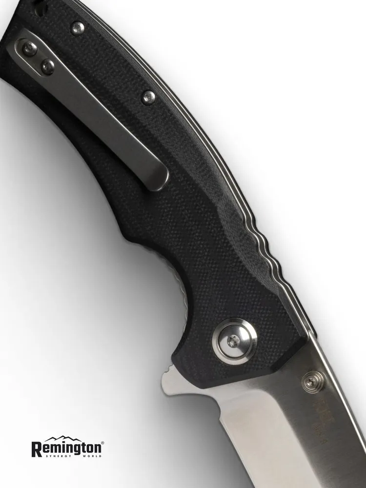 Нож складной туристический Remington Edge Black