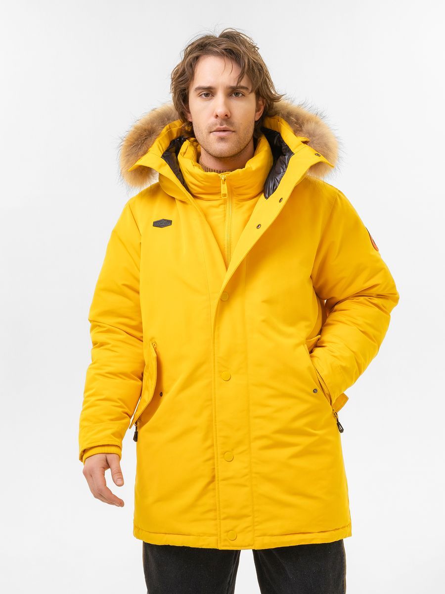 Куртка парка мужская Remington WM1 Yellow