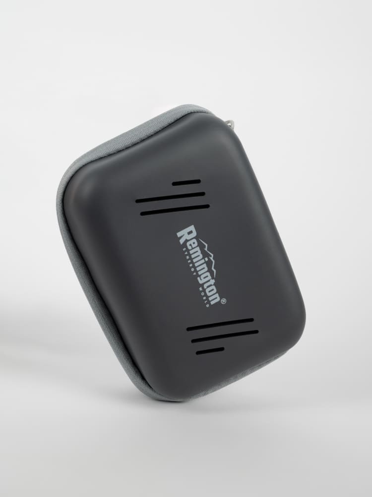 Полотенце Remington из микрофибры, 100*50 см, цвет синий, в резиновой коробке