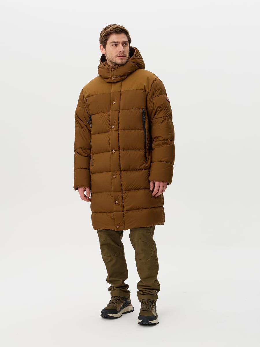 Пальто пуховое мужское Remington DOW2 Anthracene Brown