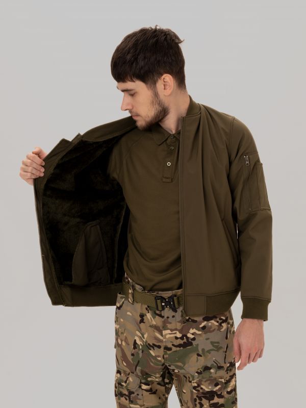 Пилот Remington Soft Shell Fleece Lining Tactical Jacket Army Green