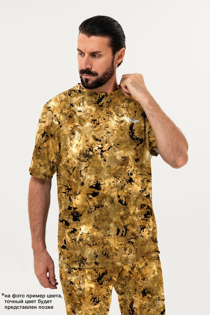 Футболка Remington Moisture Removal Yellow Waterfowl Honeycombs, фото, цена