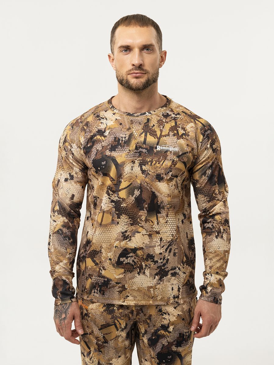 Футболка Remington Blend Shirt Yellow Waterfowl Honeycombs