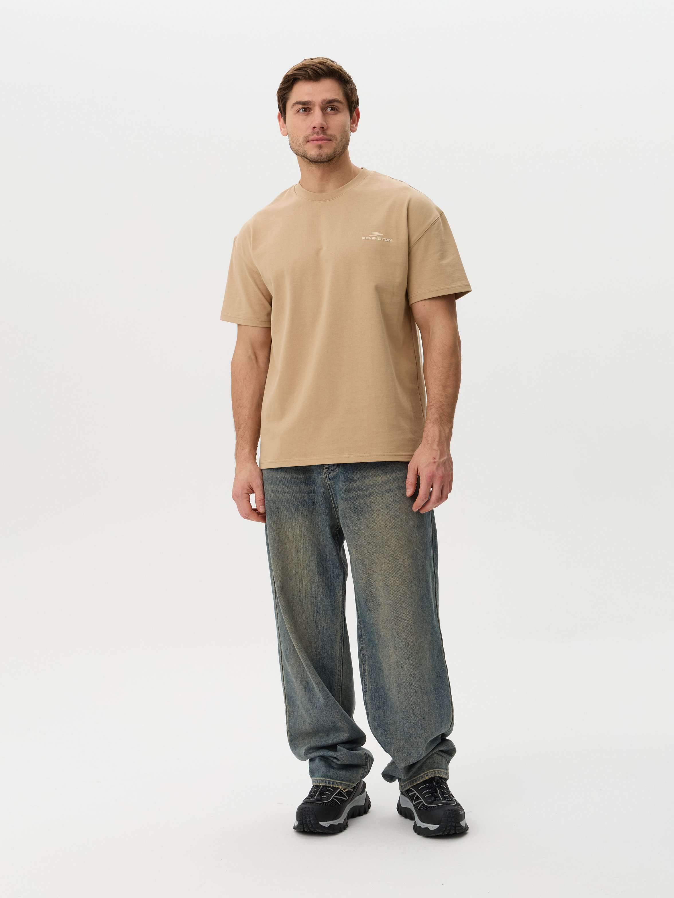 Футболка мужская Remington Casual Beige