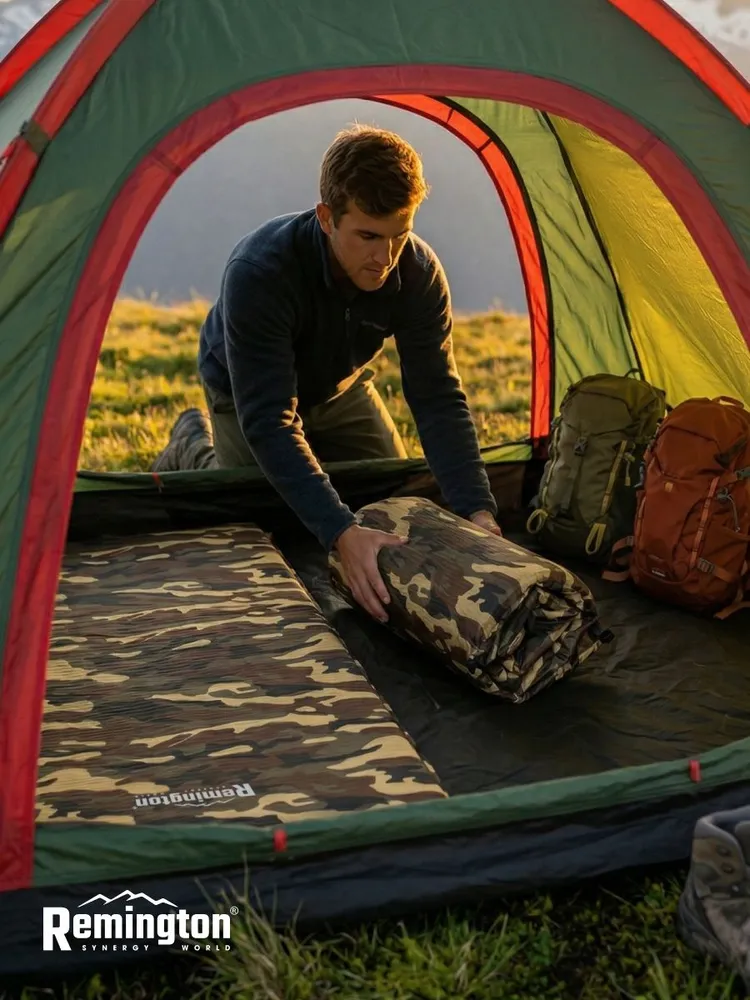 Самонадувающийся коврик Remington 200x66x10 (коричневый)