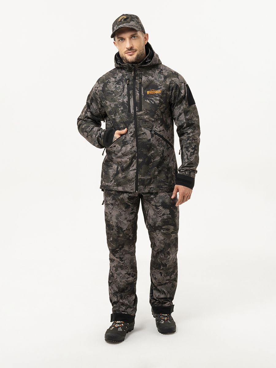 Демисезонный костюм для охоты Remington Himalayan Black Camo