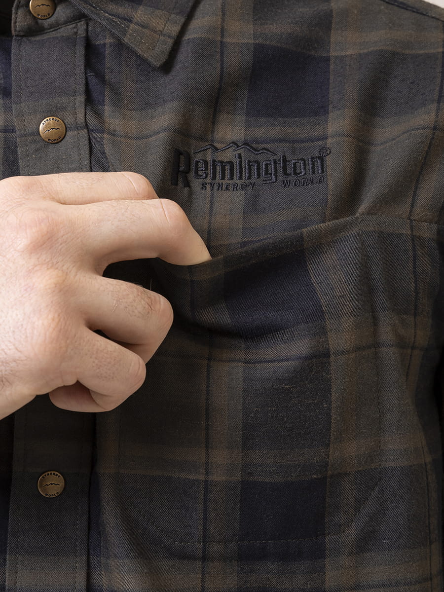 Рубашка Remington Scotland Brown