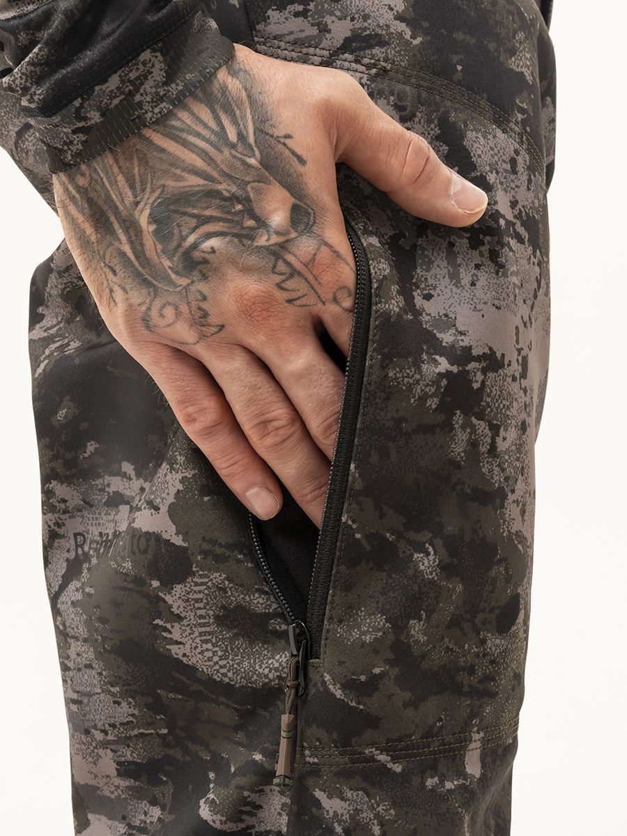 Демисезонный костюм для охоты Remington Himalayan Black Camo