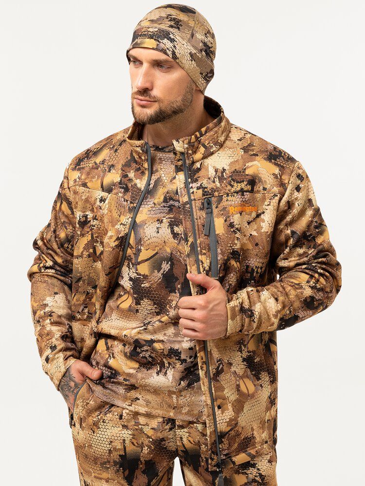 Толстовка Remington Polar Dream FIT Yellow Waterfowl Honeycombs