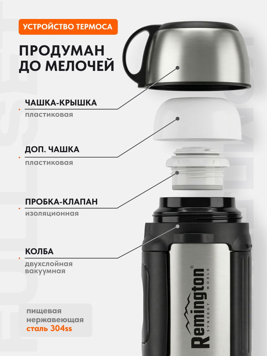 Термос Remington HeatMonolith 1200 Silver, фото, цена