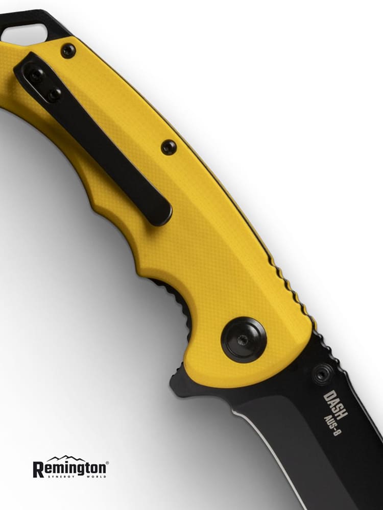 Нож складной туристический Remington Dash Yellow