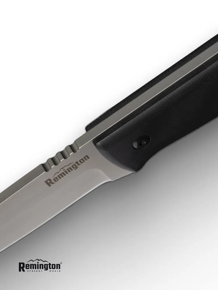 Нож туристический с фикс. лезвием Remington Sentinel Black
