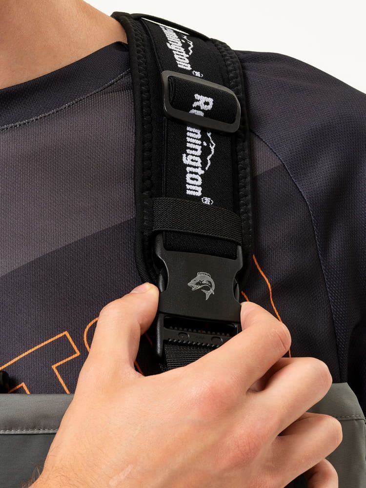Рыболовные вейдерсы забродные Remington Fishing Rivers Black / Grey