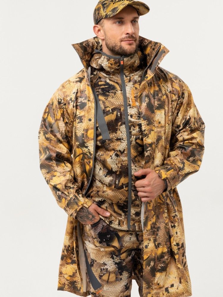 Плащ тент Remington New PU waterproof Yellow Waterfowl Honeycombs