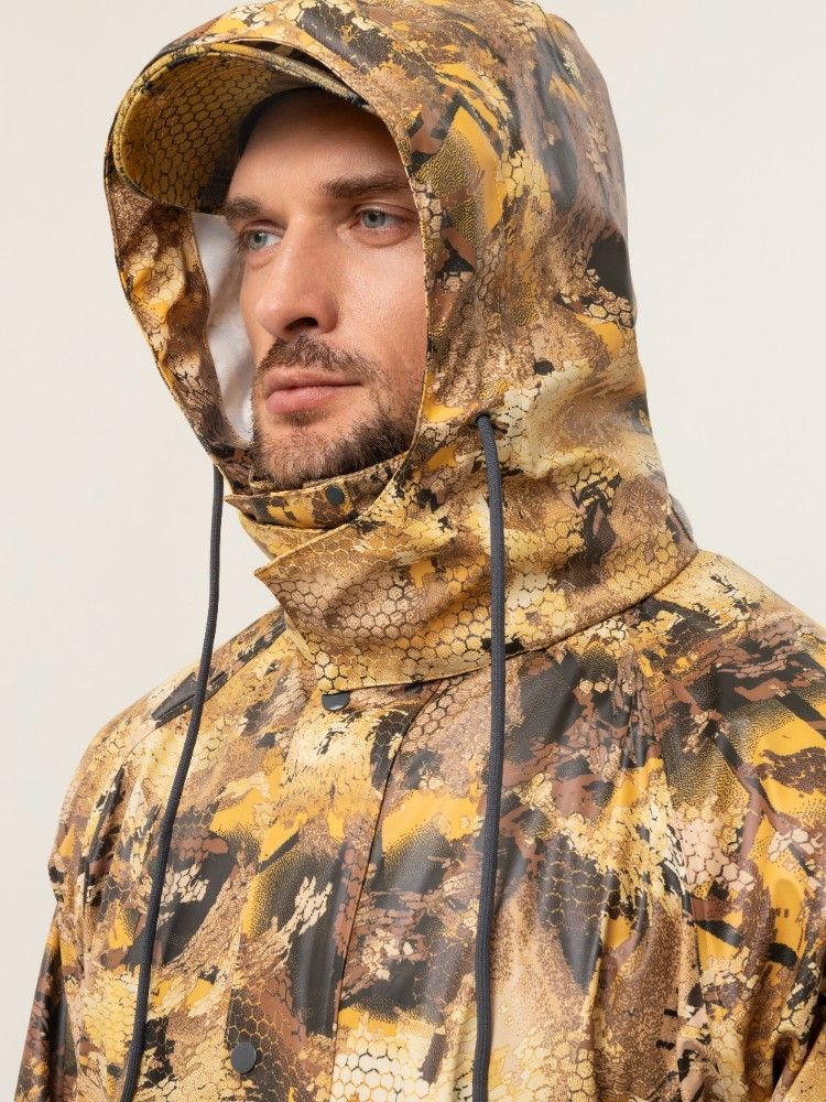Плащ тент Remington New PU waterproof Yellow Waterfowl Honeycombs