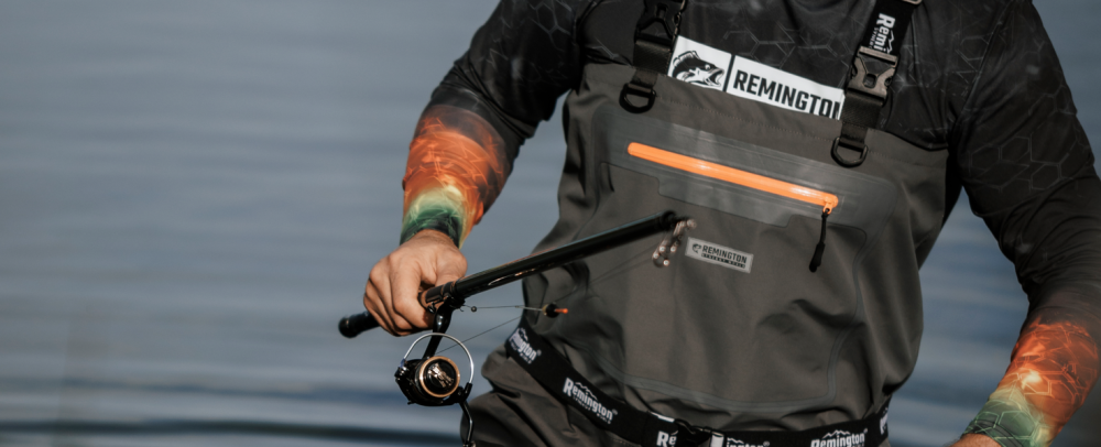 Рыболовные вейдерсы Remington Fishing with boots Royal Fish II Grey: надёжная защита для рыбалки в межсезонье