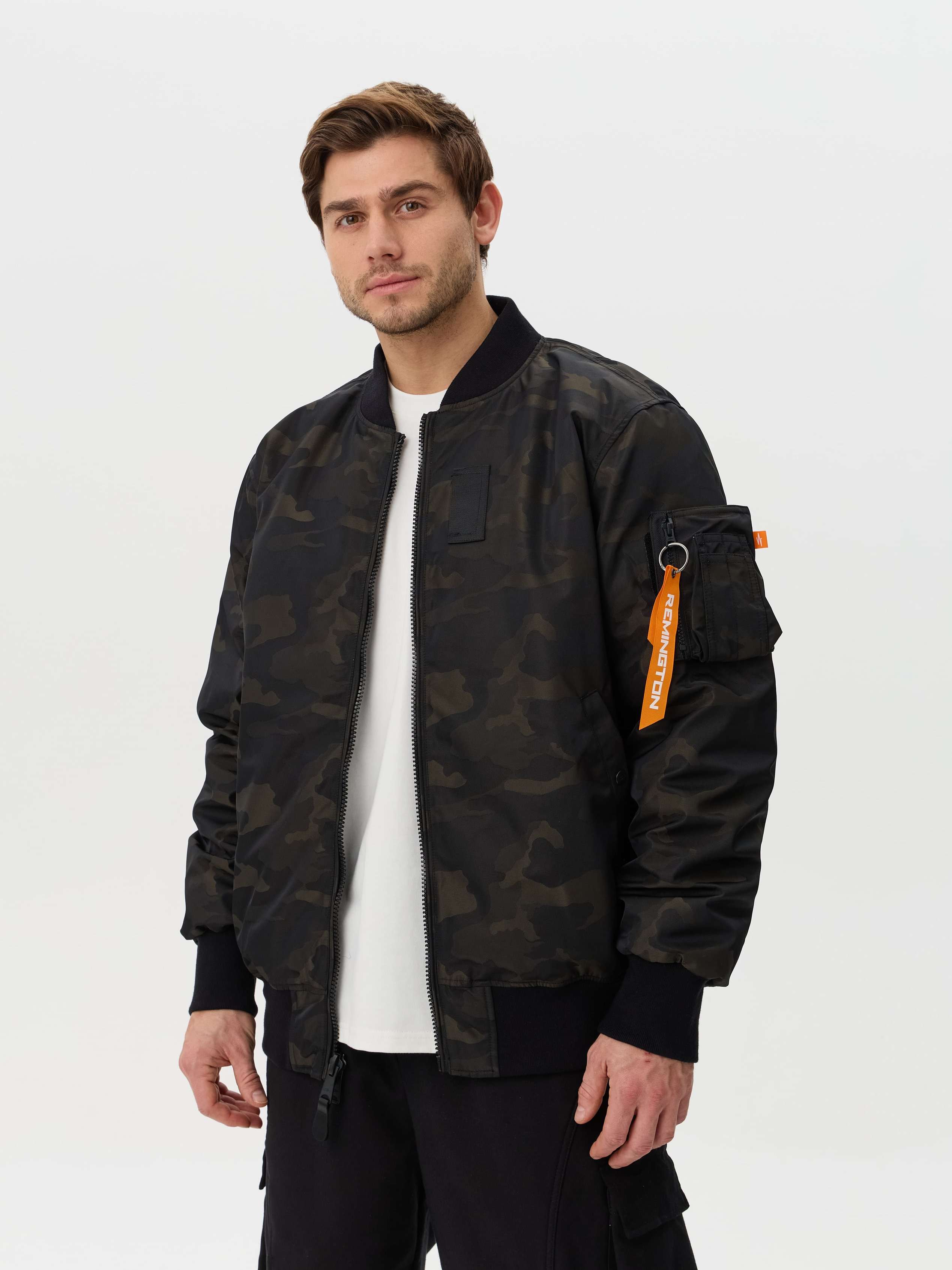 Куртка бомбер двусторонняя Remington Airman Gray