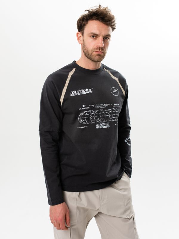 Лонгслив Remington All WORLD Gray