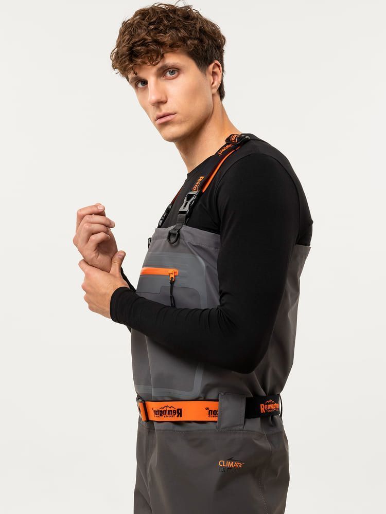 Рыболовные вейдерсы  Remington Fishing with boots Royal Fish II Grey / Black