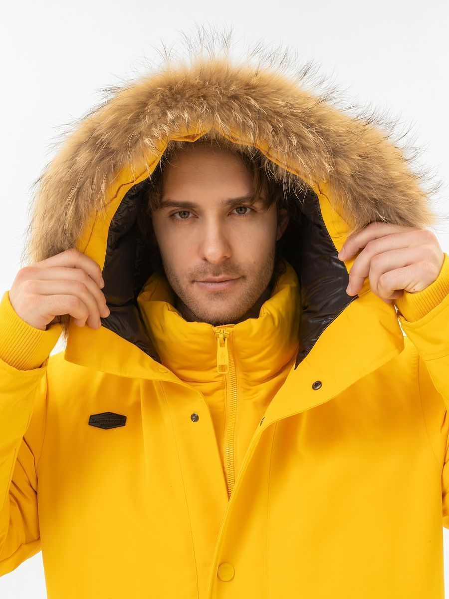Куртка парка мужская Remington WM1 Yellow