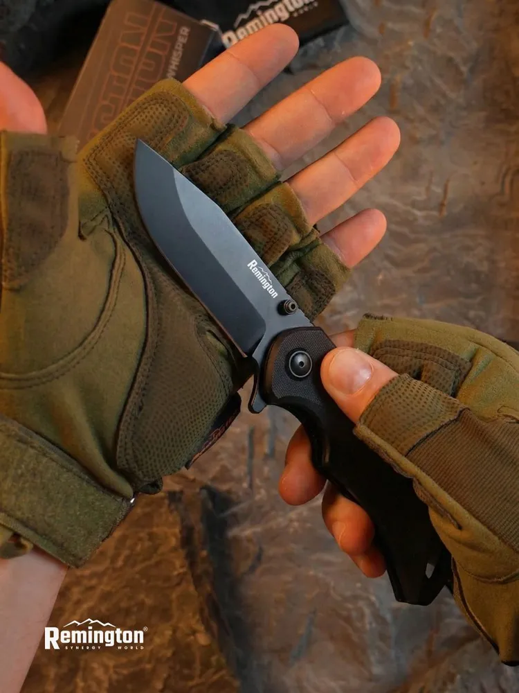 Нож складной туристический Remington Veil Black