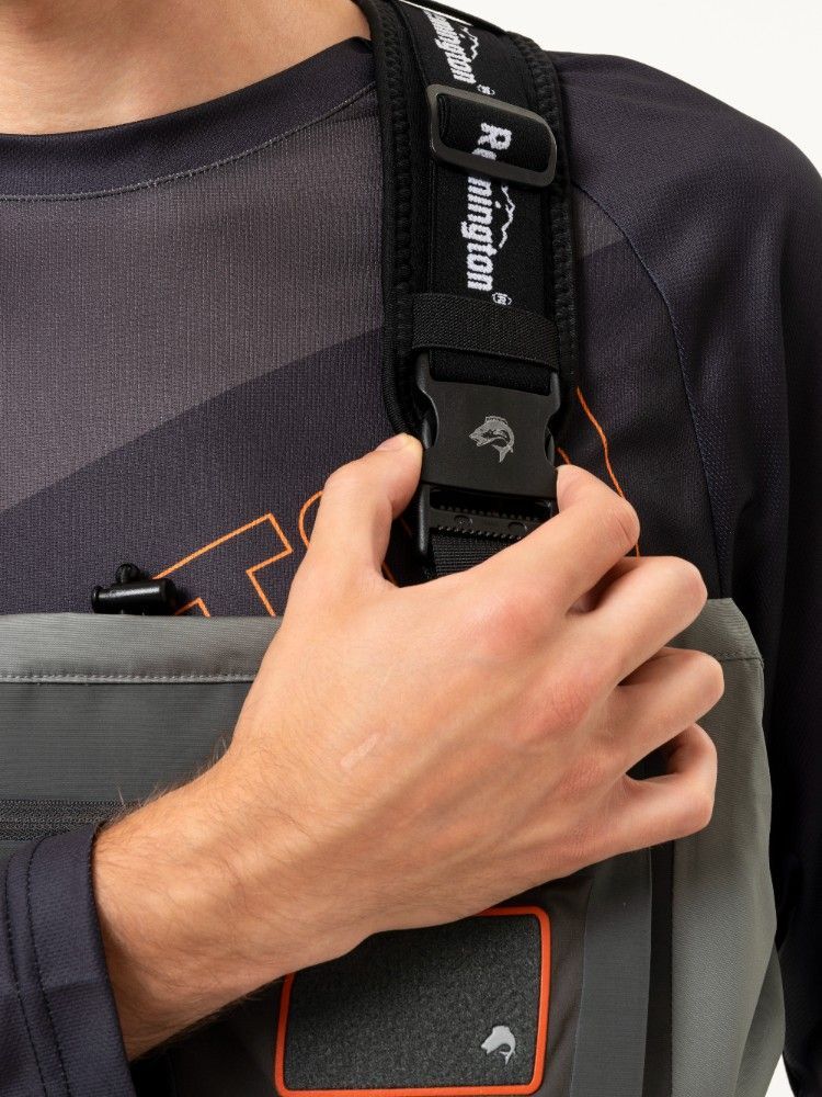 Рыболовные вейдерсы забродные Remington Fishing Rivers Black / Grey