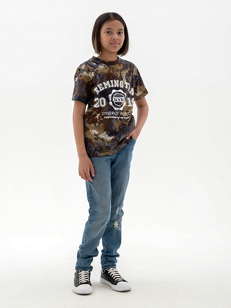 Купить Футболка Remington Pathfinder  Unisex Women and Children Timber