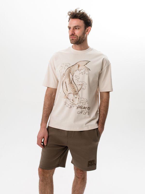 Футболка мужская Remington Fish Beige