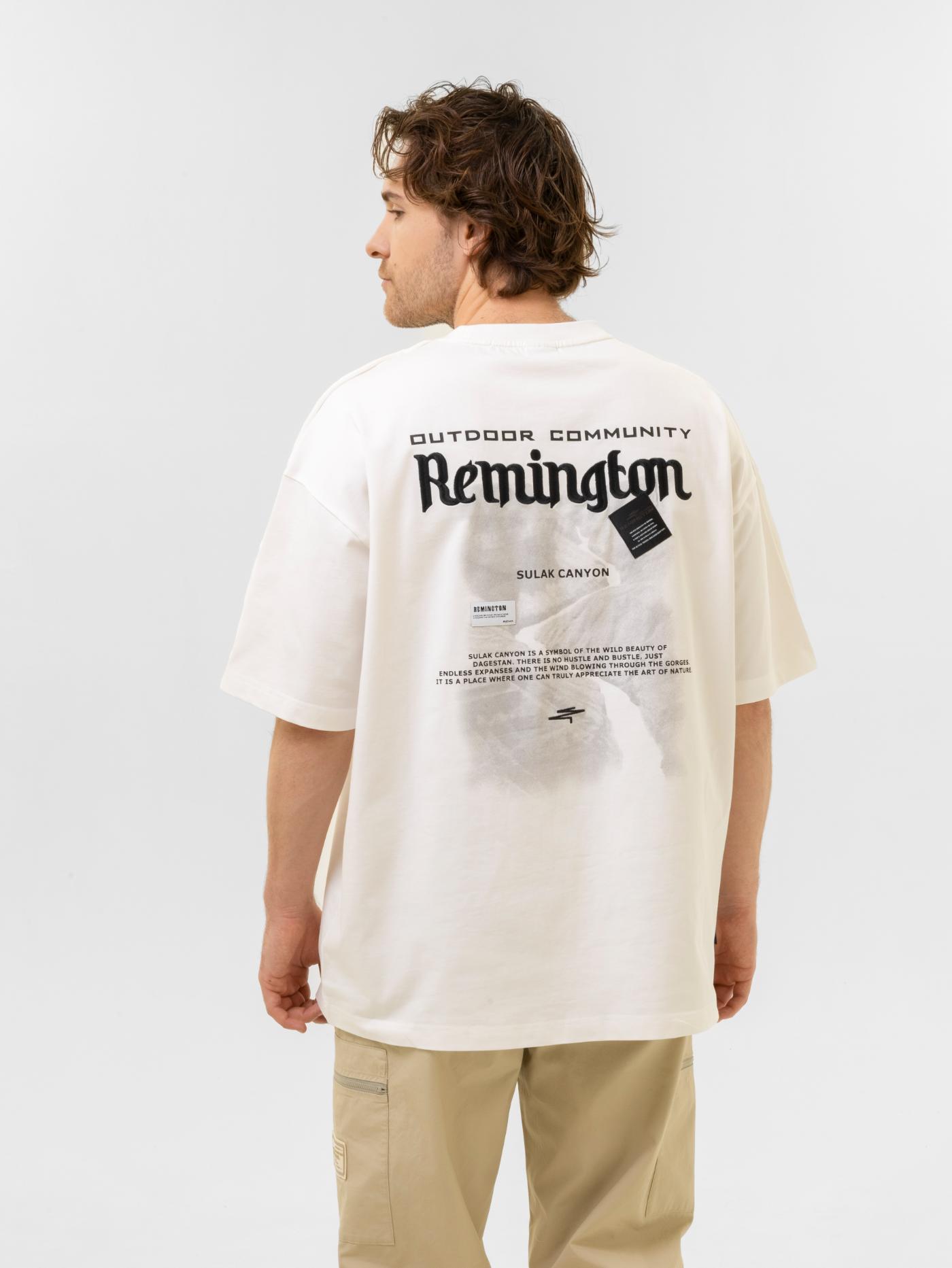 Футболка мужская Remington Sulak Kanyon White