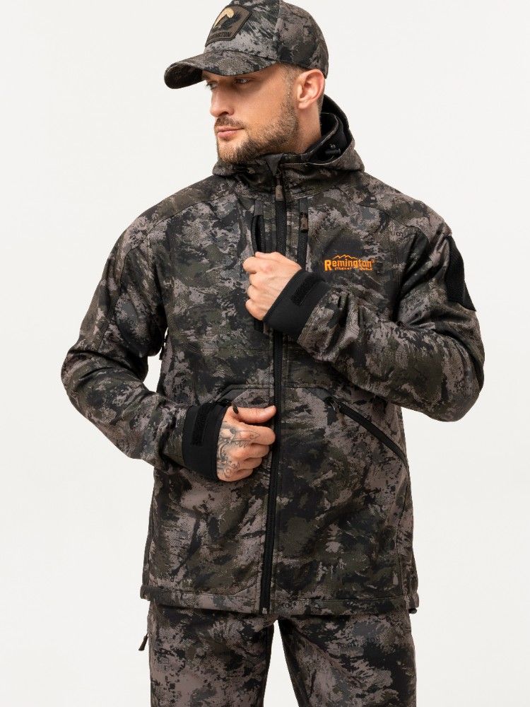 Демисезонный костюм для охоты Remington Himalayan Black Camo