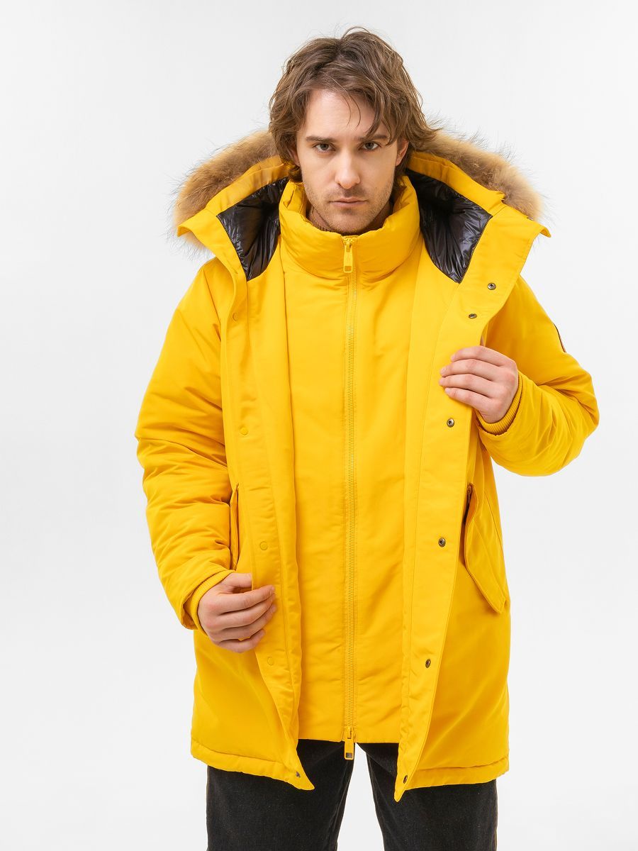 Куртка парка мужская Remington WM1 Yellow