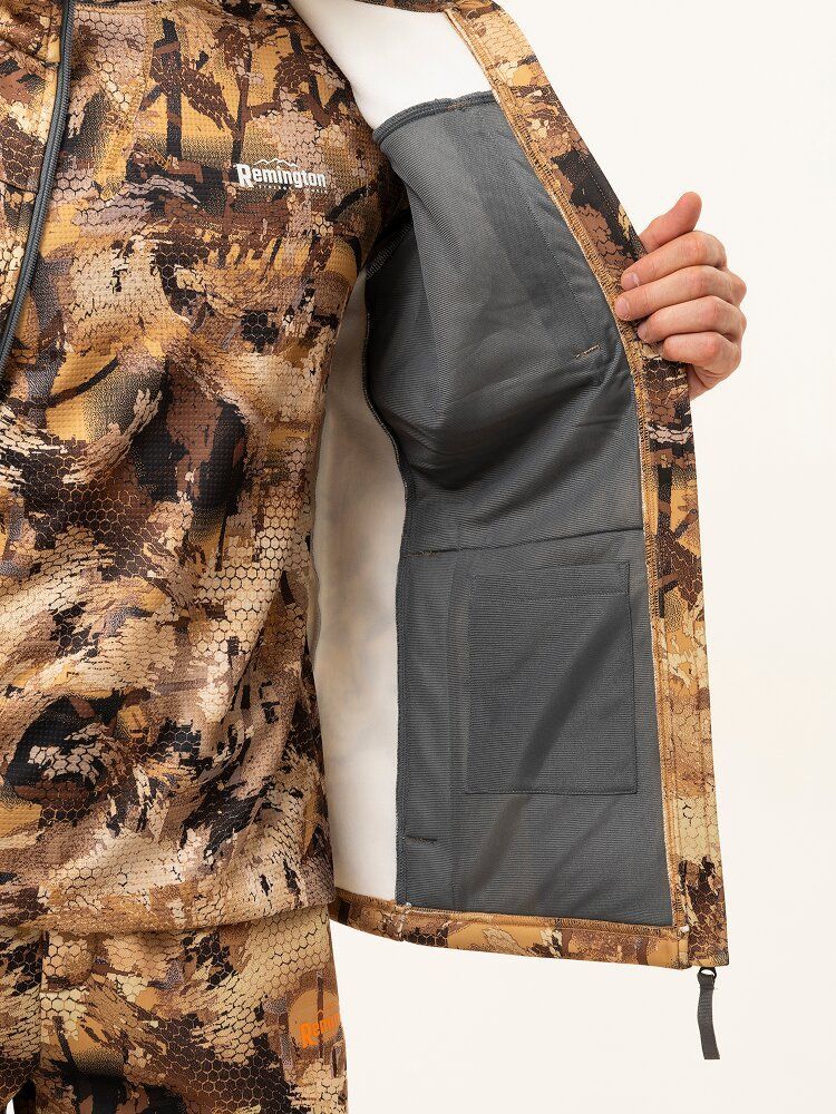 Толстовка Remington Polar Dream FIT Yellow Waterfowl Honeycombs