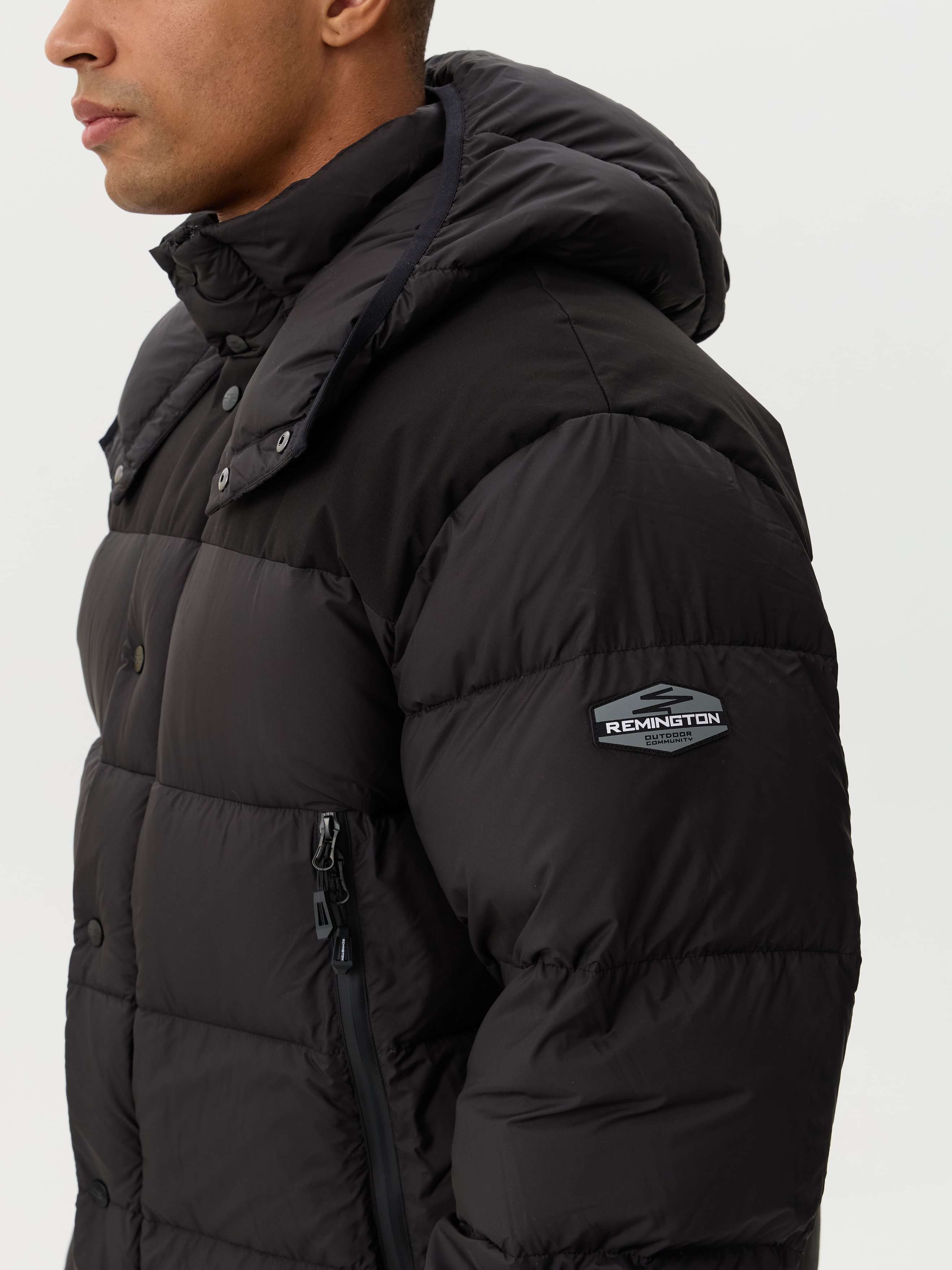 Пальто пуховое мужское Remington DOW2 Black
