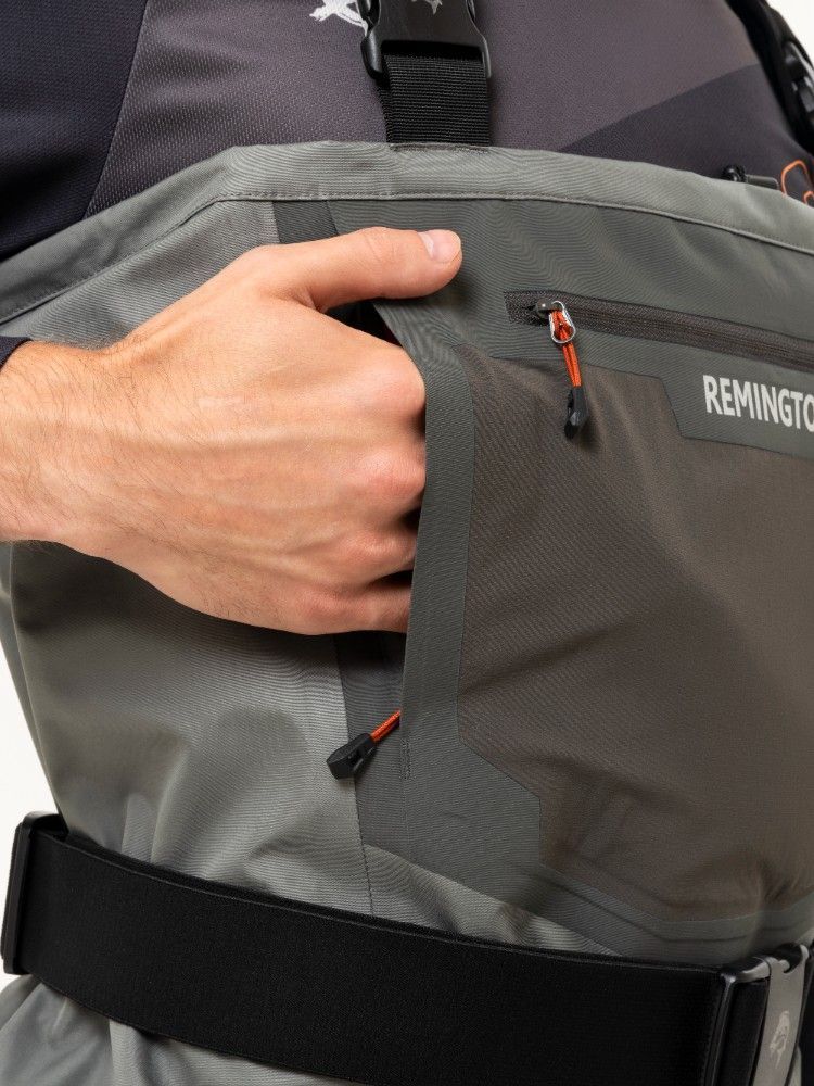 Рыболовные вейдерсы забродные Remington Fishing Rivers Black / Grey