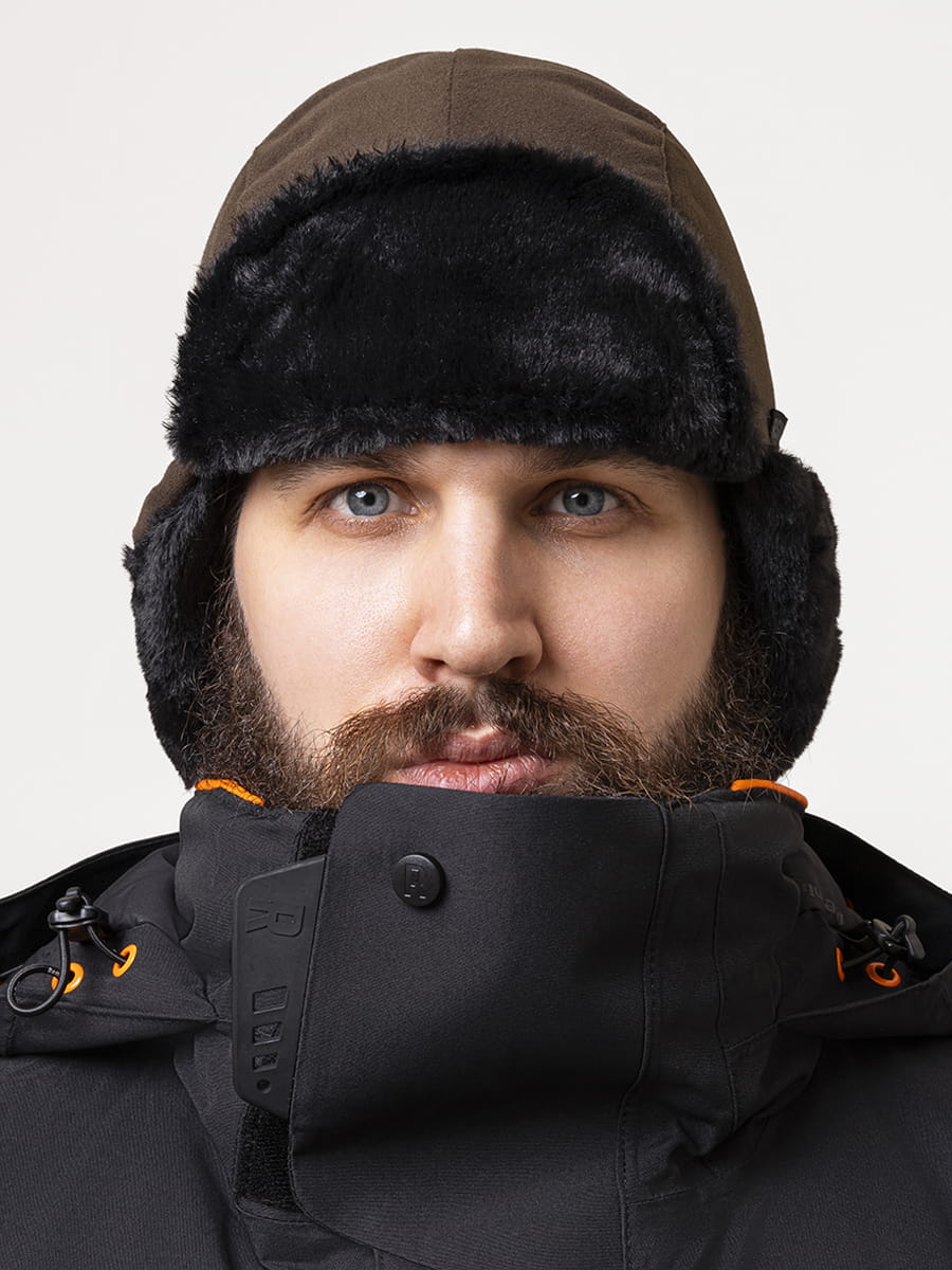 Шапка-ушанка Remington North Ice Brown, фото, цена