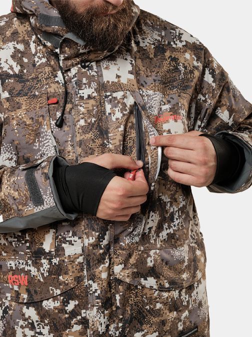 Зимний костюм для охоты Remington Reflex Interchange 4 в 1 Winter Forest