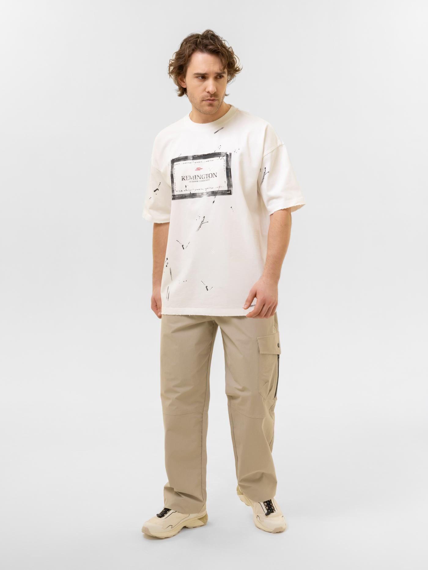 Футболка мужская Remington Abstract Impulse White