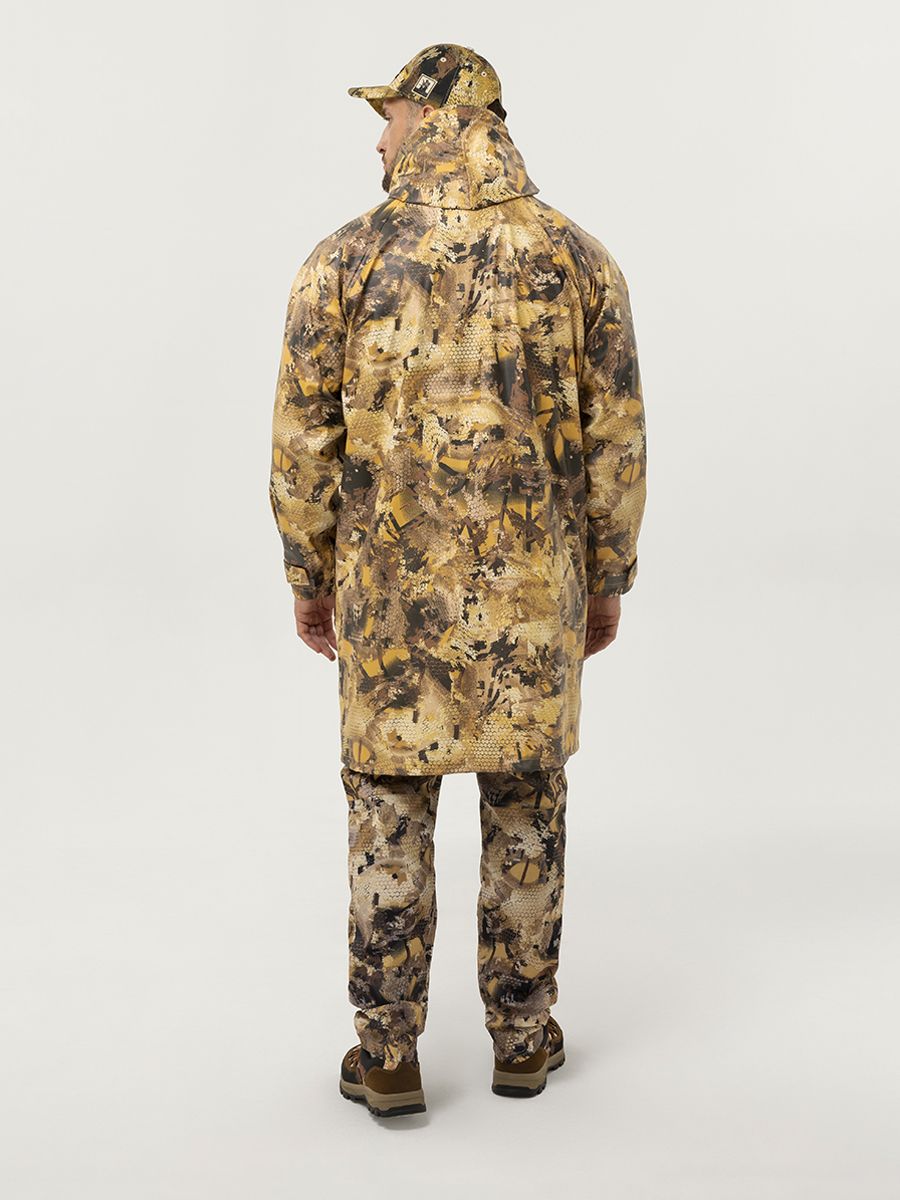Плащ тент Remington New PU waterproof Yellow Waterfowl Honeycombs