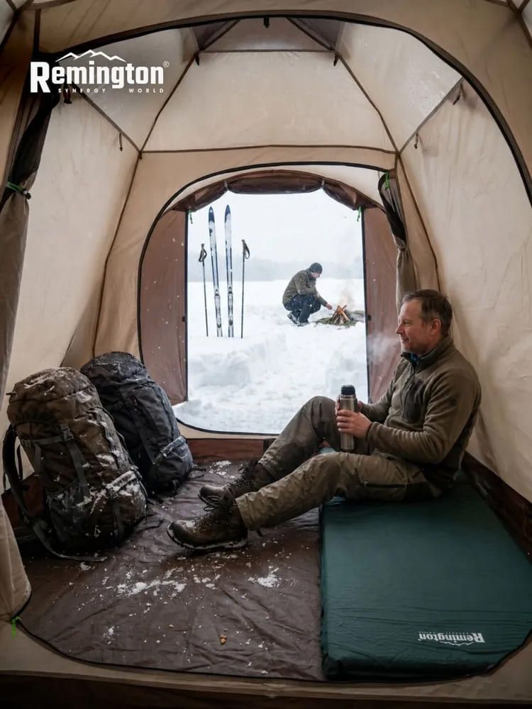 Самонадувающийся коврик Remington 200x66x10 (бирюзовый)