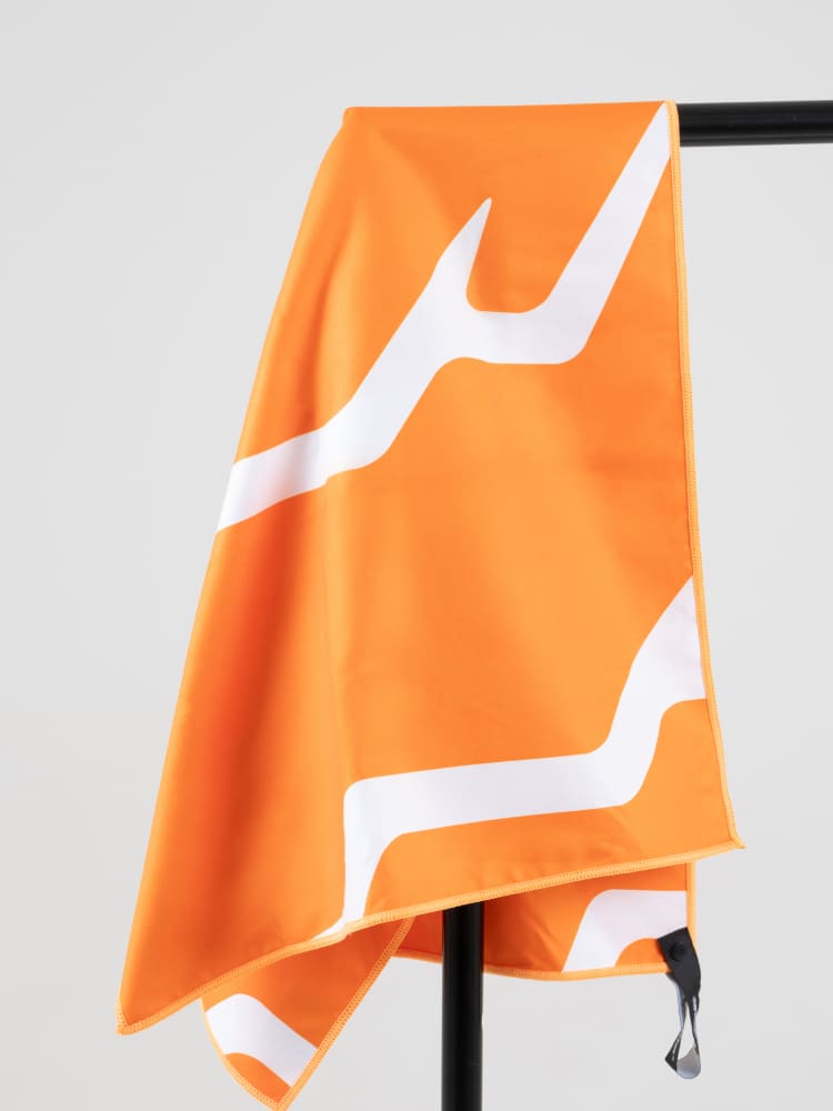 Полотенце Remington из микрофибры, 100*50 см, цвет оранжевый, в резиновой коробке